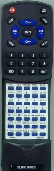 MAGNAVOX ES06105A replacement Redi Remote