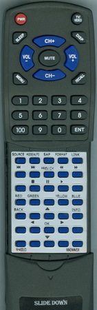 MAGNAVOX NH400UD replacement Redi Remote