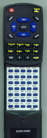 MARANTZ ZK04CW0010 RC5001SR replacement Redi Remote