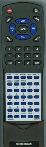 MARANTZ ZK08AW0010 RC4300CC replacement Redi Remote