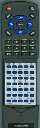 MARANTZ ZK20AV0010 RC8600VP replacement Redi Remote