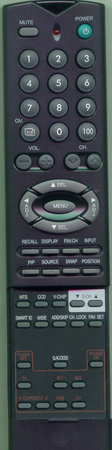 MAXENT BRC257SD Genuine  OEM original Remote