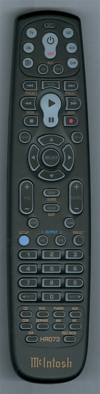 MCINTOSH 121073 Genuine OEM original Remote
