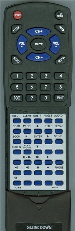 MYRON & DAVIS ADV608 replacement Redi Remote