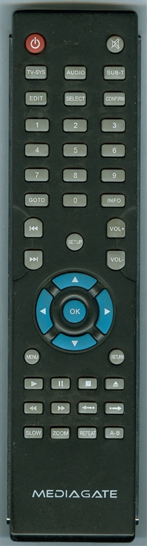 MEDIAGATE MG-M2TVD Genuine  OEM original Remote