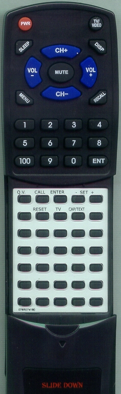 MEMOREX 076R074180 replacement Redi Remote