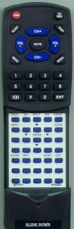 MITSUBISHI 290P137010 290P137A10 replacement Redi Remote