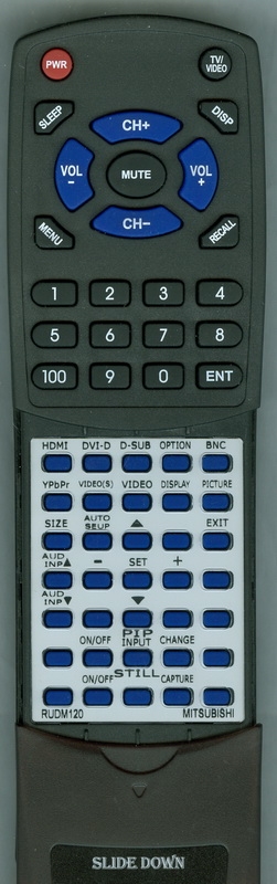 MITSUBISHI RU-DM120 replacement Redi Remote