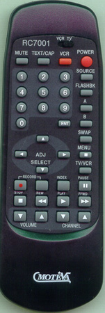 MOTEVA RC7001 Genuine  OEM original Remote