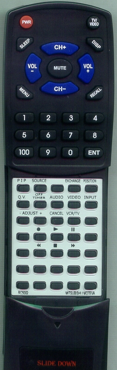 MOTEVA RC5002 RC5002 replacement Redi Remote