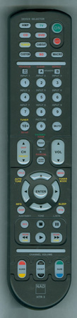 NAD HTR-3 Genuine OEM original Remote