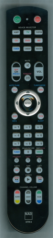 NAD HTR-8 Genuine OEM original Remote