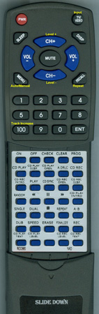 NAD RC-C660 C660 replacement Redi Remote