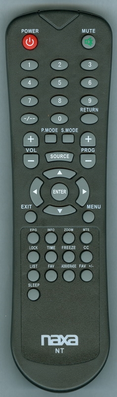 NAXA NT2407 Genuine  OEM original Remote