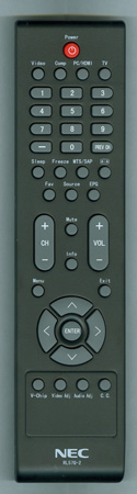 NEC 98GRABDANENEC RL57Q2 Genuine  OEM original Remote