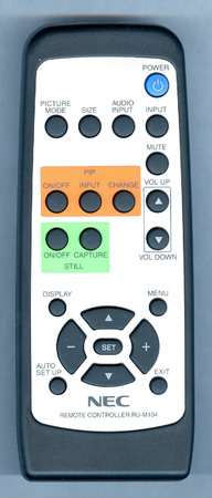 NEC J8200011 RU-M104 Genuine  OEM original Remote