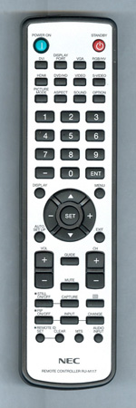 NEC J8200111 RU-M117 Genuine OEM original Remote