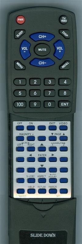 NEC 7N900522 RD-409E replacement Redi Remote