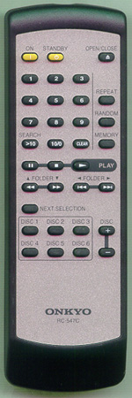 ONKYO 24140547 RC-547C Genuine OEM original Remote