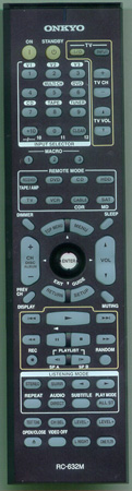 ONKYO 24140632 RC-632M Genuine OEM original Remote