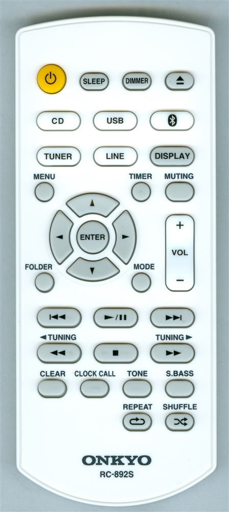 ONKYO 24140892 RC-892S Genuine OEM Original Remote