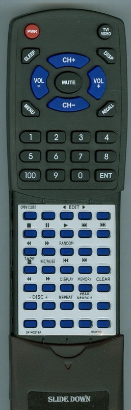 ONKYO 24140219A RC-219C replacement Redi Remote