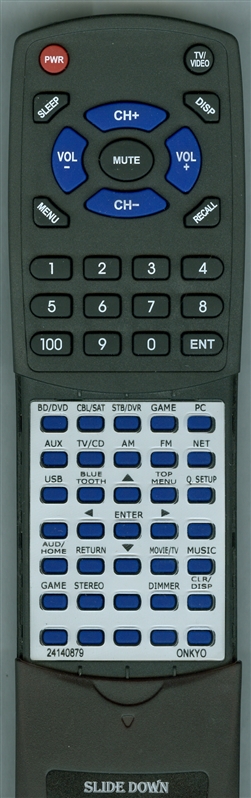 ONKYO 24140879 RC-879M replacement Redi Remote