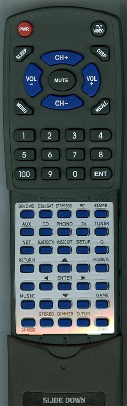 ONKYO 24140898 RC-898M replacement Redi Remote