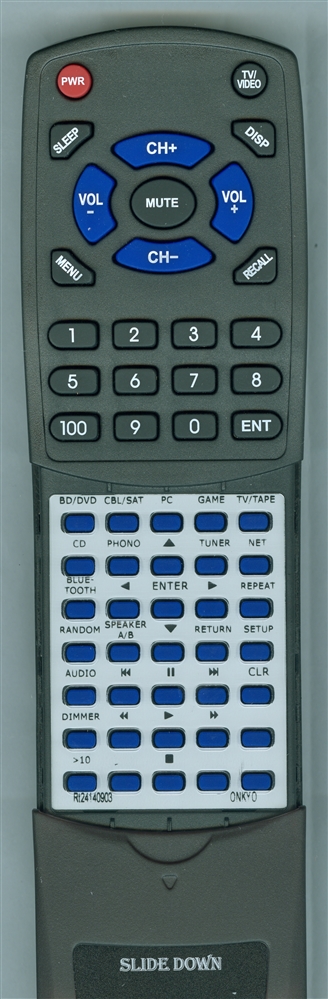 ONKYO 24140903 RC-903S replacement Redi Remote