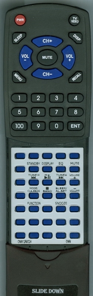 ONN ONA12AV024 replacement Redi Remote