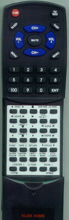 OPTIMUS 11413168 STAV-3580 replacement Redi Remote