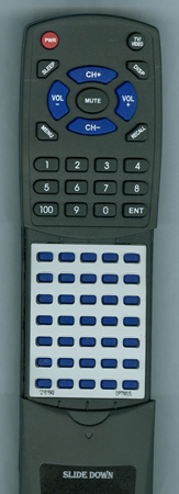 OPTIMUS 12161642 PRO-SW200P replacement Redi Remote