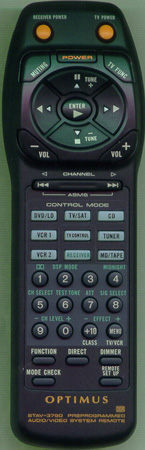 OPTIMUS ZA90176 STAV-3790 Genuine  OEM original Remote