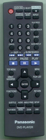 PANASONIC EUR7631240 Genuine  OEM original Remote