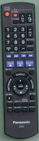 PANASONIC EUR7659T50  Genuine OEM original Remote