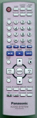 PANASONIC N2QAYB000008 Genuine OEM original Remote