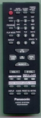 PANASONIC N2QAYB000028 Genuine  OEM original Remote
