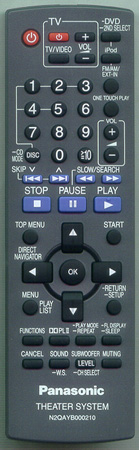 PANASONIC N2QAYB000210 Genuine OEM original Remote