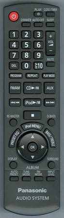 PANASONIC N2QAYB000394 Genuine  OEM original Remote