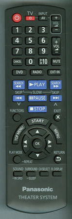 PANASONIC N2QAYB000694 Genuine OEM original Remote