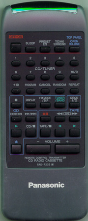 PANASONIC RAK-RX321W Genuine  OEM original Remote