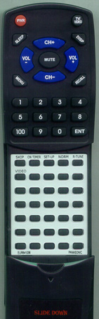 PANASONIC EUR641036 EUR641036 replacement Redi Remote