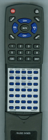 PANASONIC EUR7613Z8B replacement Redi Remote