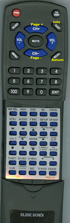 PANASONIC EUR7729KB0 EUR7729KB0 replacement Redi Remote