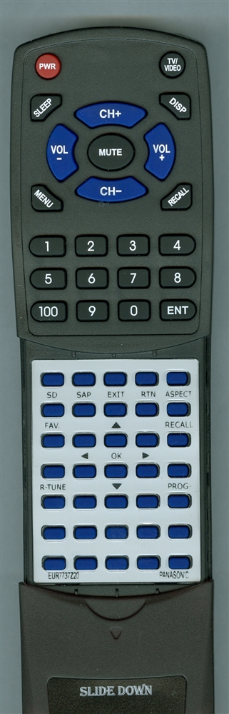 PANASONIC EUR7737Z20 replacement Redi Remote