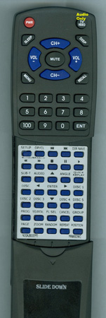 PANASONIC N2QAJB000052 INSERT replacement Redi Remote