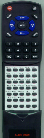 PANASONIC RAKSA502P replacement Redi Remote