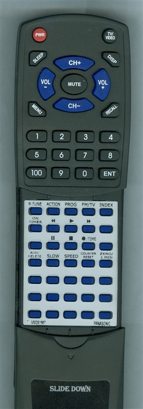 PANASONIC VSQS1567 replacement Redi Remote