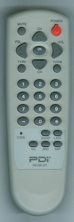 PDI PD108-421 Genuine OEM original Remote
