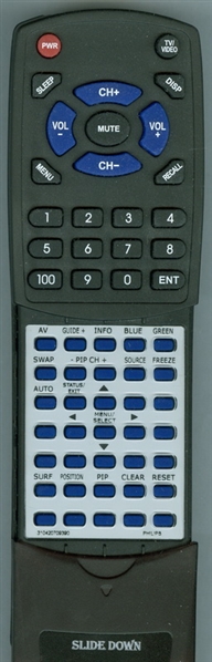 PHILIPS 310420709390 RC2011 replacement Redi Remote